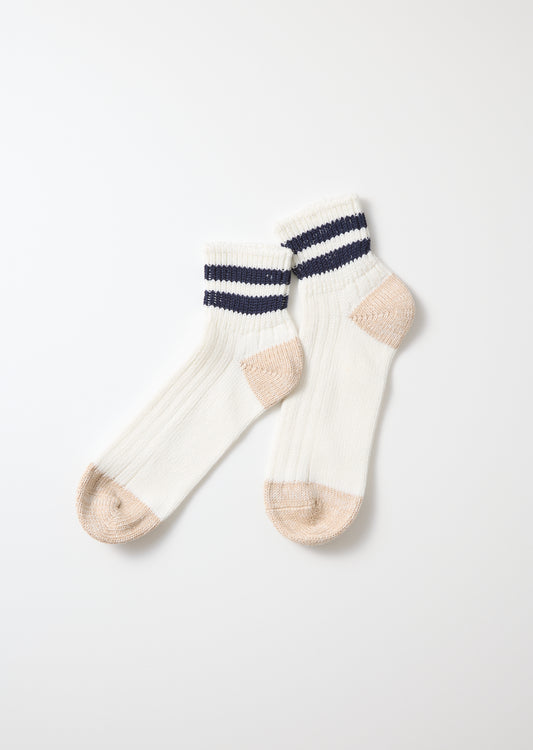 WHITE / NAVY