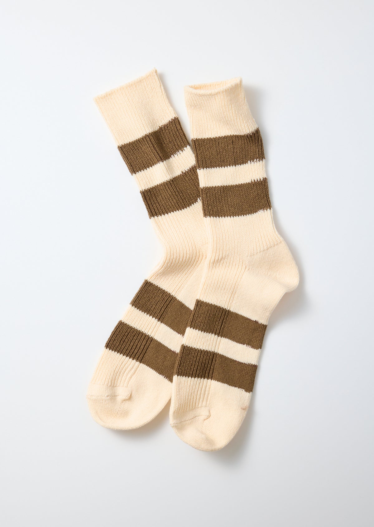 ECRU / MOSS BROWN