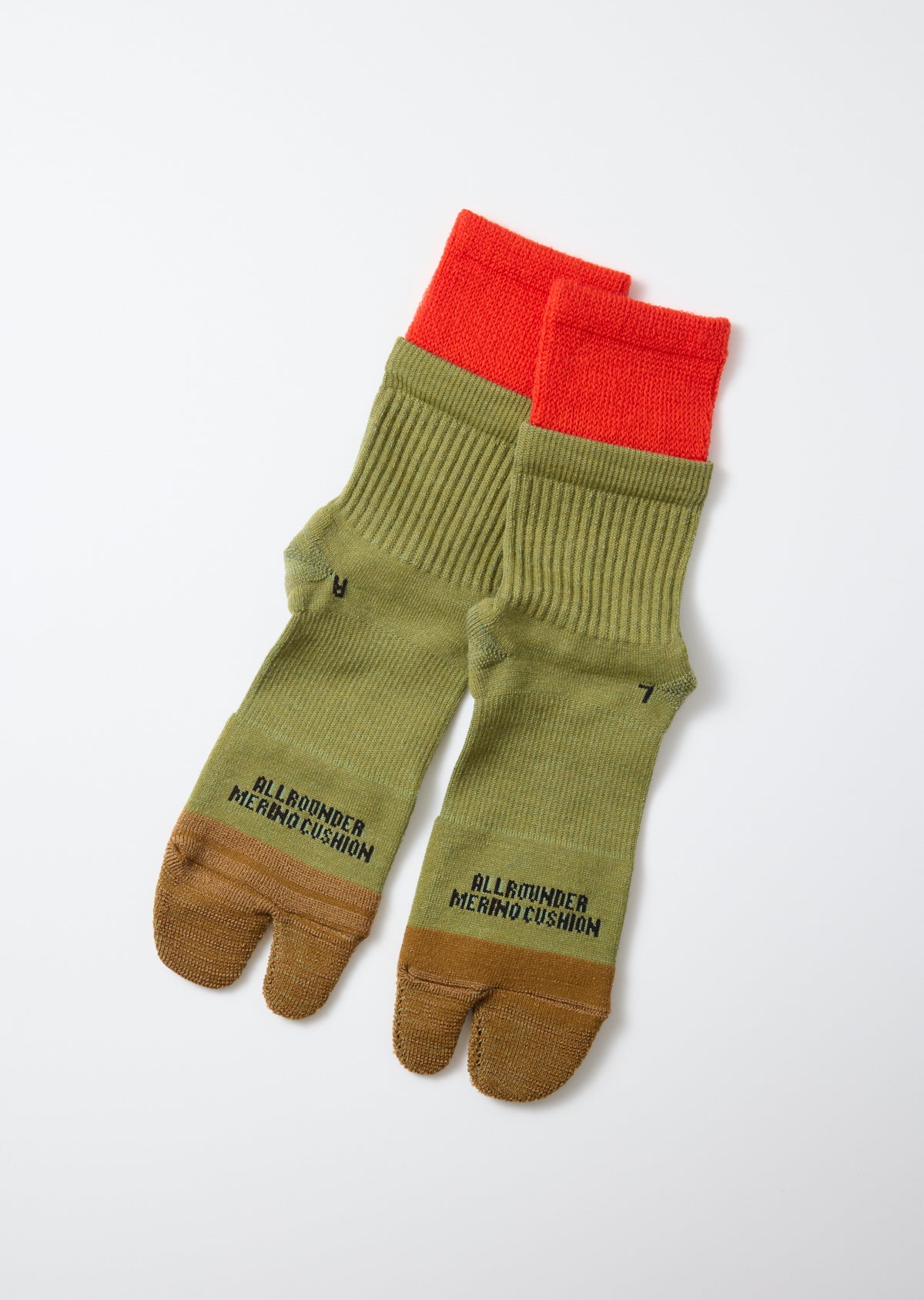 OLIVE GREEN/RED