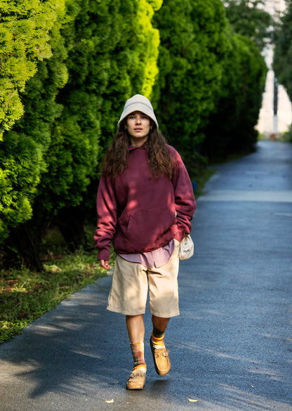 チャンキーリブ クルーソックス タイダイ