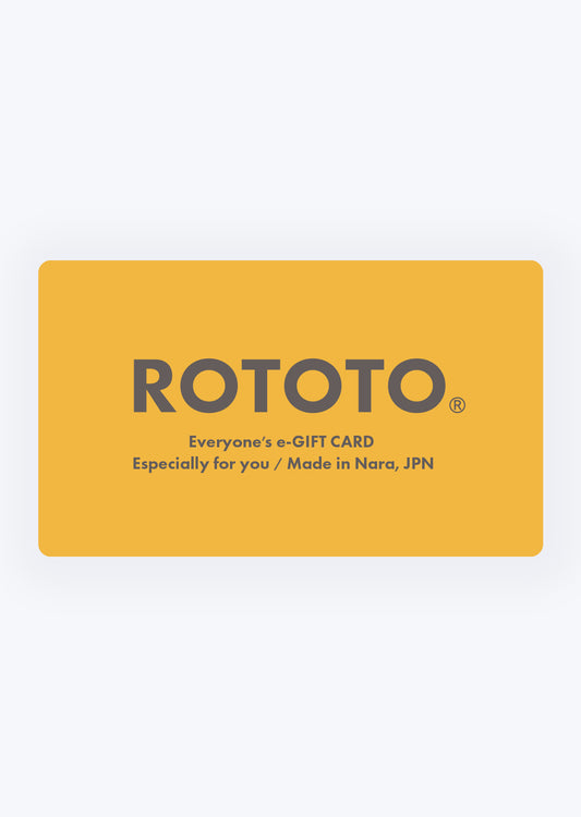 ROTOTO e-GIFT カード